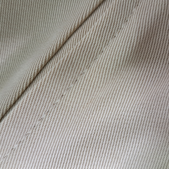 Abercrombie & Fitch Tan Short Belted Trench Coat Size Small - Picture 12 of 14